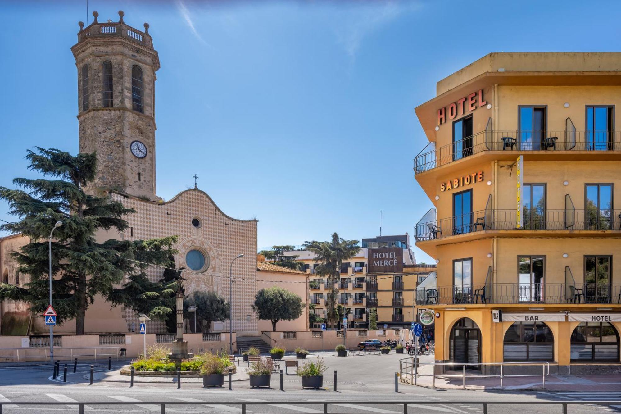 Hotel Sabiote Pineda de Mar Buitenkant foto